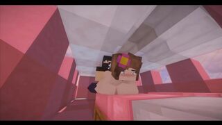 I fuck a hostess in the plane on minecraft [loud moans]