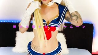 SLUTTY SAILOR MOON (German Opening PMV) Anime Cosplay Ahegao Fucking, Blowjob, Feet & Facial Cumshot