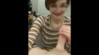 Teen Laughs while Gagging on Big Cock *teaser*