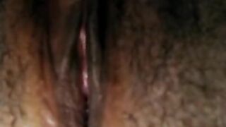 Hairy Big Clit FTM Self-Fuck and Fingering