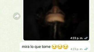 Mensajes de Whatsapp engaño a mi Novia en una Fiesta