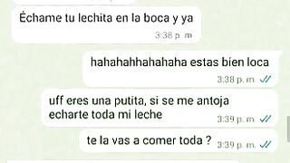 Mensajes de Whatsapp engaño a mi Novia en una Fiesta