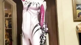 SpiderGwen BoiBlue11xx bulge huge cock print spider Gwen big dick Tiktok guys boys exposed leaks