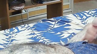 stepmom jerks off my cock and enjoys cum