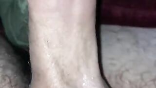 Edging for 3 min (a lot of Cum)