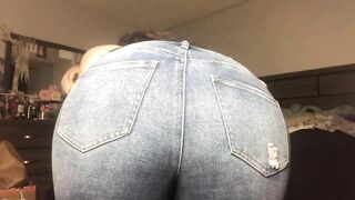 Brooke Dominating You With Her Bubbly Jean Farts!