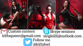 Goddess Kiffa and Goddess Grazi - Hot Goddesses Denials your Foot worship their feet but allow Hot s