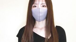 Japanese Cosplayer pull off her shorts and try on haul