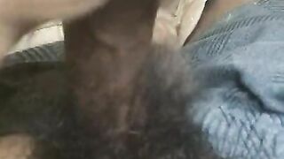 Big Black Dick says fuck you while spitting cum in your mans face Mount Men Rock Mercury