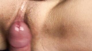 Big Cock Fucks Wet Tight Pussy. Mom Whips CUM-Cream Masturbating Her Clit. Creamy Pyssy Orgasm. Close UP.