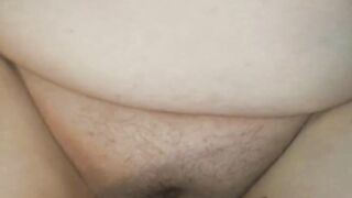 Bbw Kim gives tit wank, then gets fucked