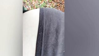 Teasing and fucking doggy style while bent over hood of hubby's Jeep