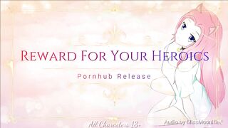 Reward For Your Heroics (Erotic Audio)