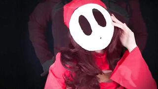 Under Shy Guy's Mask - Super Mario Bros. Cosplay