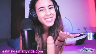 ASMR blowjob- Sloppy Blowjob Handjob by Salmakia