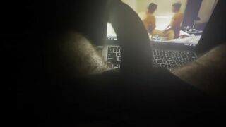 Masturbating to my own vid