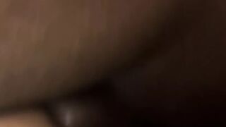 POV BBW cums too fast vibing pussy while fucking BBC