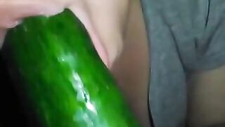 Chupando un rico pepino!