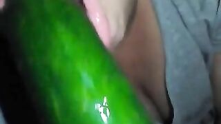 Chupando un rico pepino!