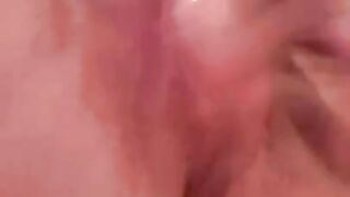 POV squirting and cumming