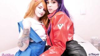 Asuka and Misato want creampie Leah Meow