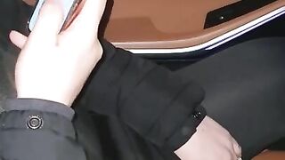 Step mom late fuck in the car with step son