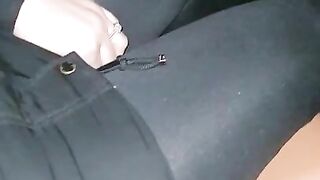 Step mom late fuck in the car with step son