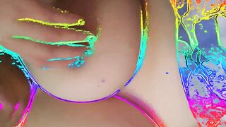 Rainbow filter tits