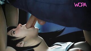 Deep throat hard and fast in Tifa Lockhart - [ WOPA ] 3D HD