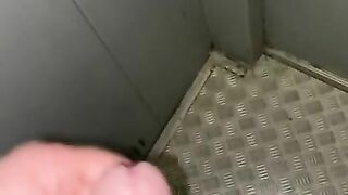 Masturbation in elevator