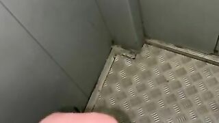 Masturbation in elevator