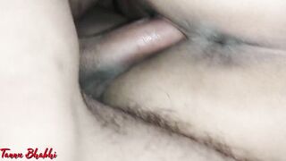 Clear voice Tannu bhabhi taang utha kar khub maje lekar chudi