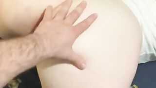 Daddy SPANKS MY PHAT ASS and disciplines me for getting wet over other mens dicks on Snapchat