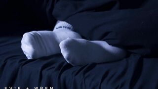 Alien Slimes My Sexy Soft Soles After Removing My Socks