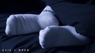 Alien Slimes My Sexy Soft Soles After Removing My Socks