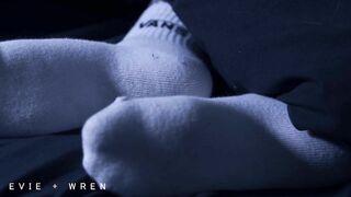 Alien Slimes My Sexy Soft Soles After Removing My Socks