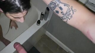 Shower DEEPTHROAT, Hard ANAL & ASS Cheek CUM Shot!!