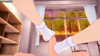 Hentai Feet POV Alexis Rhodes Yu-Gi-Oh! GX aka Asuka Tenjoin