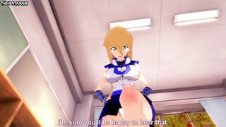 Hentai Feet POV Alexis Rhodes Yu-Gi-Oh! GX aka Asuka Tenjoin