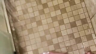 Johnny’s POV shower play(long range cumshot)