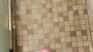 Johnny’s POV shower play(long range cumshot)