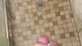 Johnny’s POV shower play(long range cumshot)