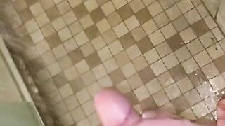 Johnny’s POV shower play(long range cumshot)