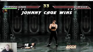 Mortal Kombat New Era (2022) Johnny Cage vs Stryker