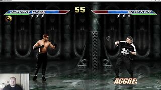 Mortal Kombat New Era (2022) Johnny Cage vs Stryker