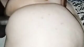 SLOW MOTION BACKSHOTS WITH MY PREGNANT PAWG WIFE