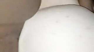 SLOW MOTION BACKSHOTS WITH MY PREGNANT PAWG WIFE