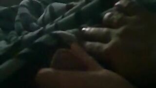 Step mom amazing handjob in the bed make step son cum in 20 seconds