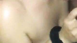 Awesome big black cock blowjob and mouth fuck