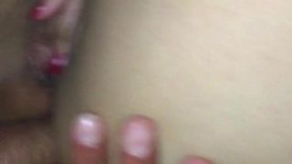 First anal and she cums